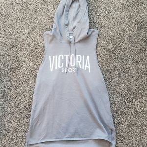 Victoria Secret Sport Hooded Tank Top